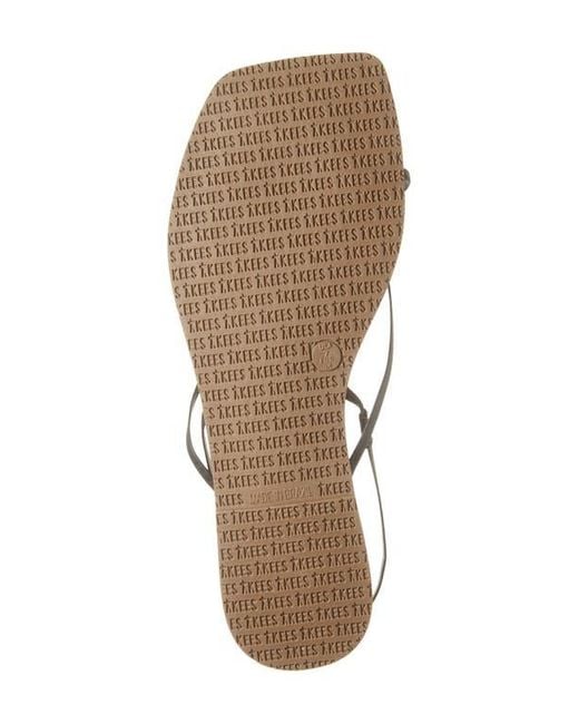 TKEES White Millie Slingback Sandal