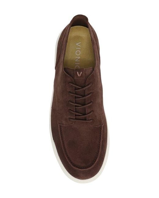 Vionic Brown Carter Derby Sneaker for men