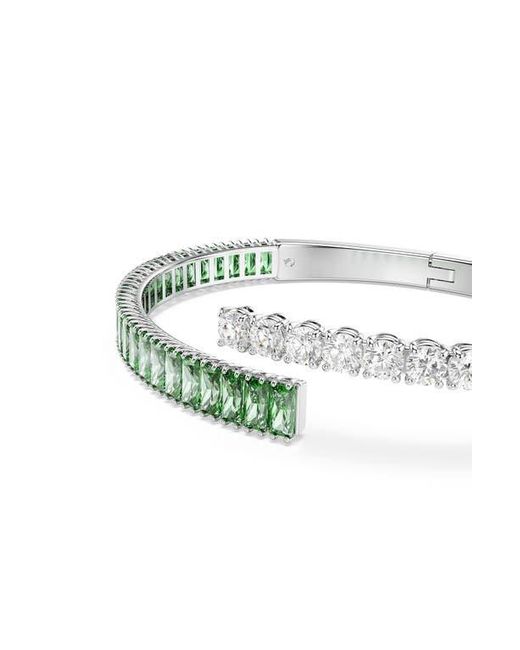 Swarovski Green Matric Bangle