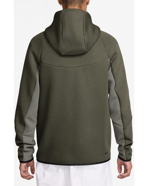 Nike Gray Tech Windrunner Zip Hoodie for men