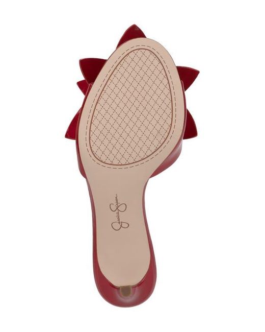 Jessica Simpson Red Percia Slide Sandal