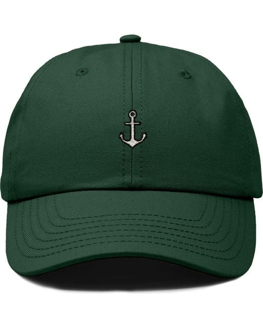 Alix Green Anchor Dad Cap