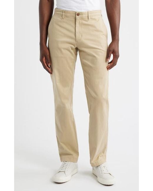 Tommy Bahama Men's Natural Boracay Island Flat Front Stretch Chinos