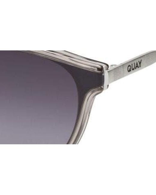 Quay Multicolor Getaway 44mm Gradient Square Sunglasses for men