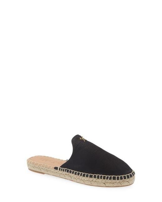 G/FORE Metal Tees Nubuck Espadrille Mule in Black | Lyst