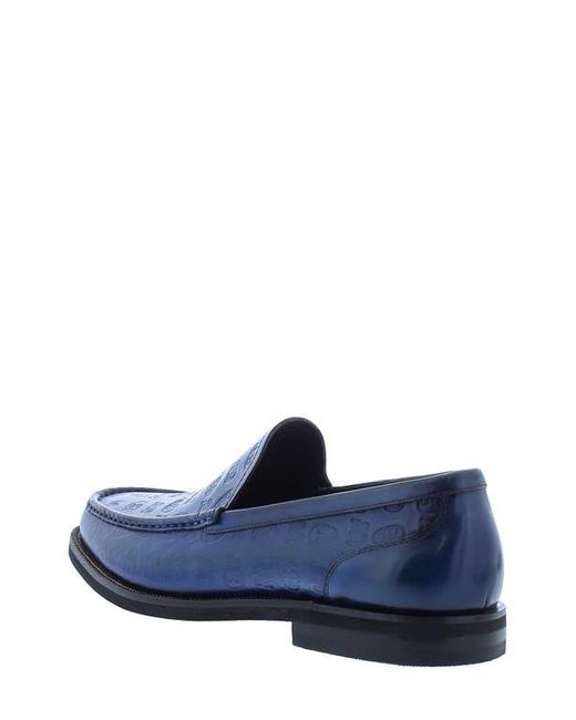 Robert Graham Blue Caracas Loafer for men