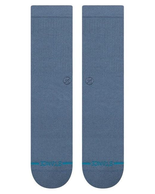 Stance Blue Icon Crew Socks for men
