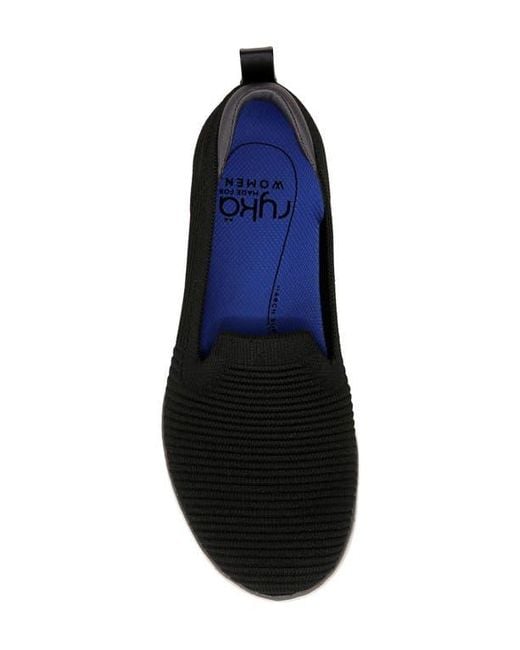 Ryka Black Effortless Slip-On Sneaker