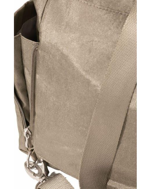Baggallini Metallic Trifecta Convertible Backpack With Rfid Wristlet