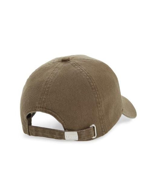 Barbour Green 'Cascade' Baseball Cap