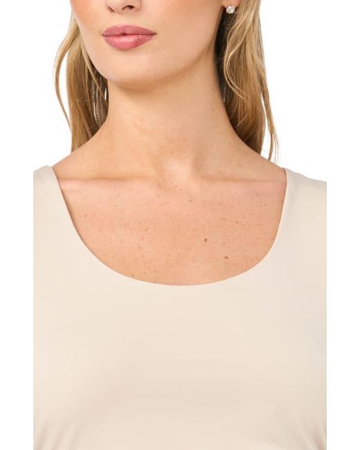 Halogen® White Ruched Compression Tank