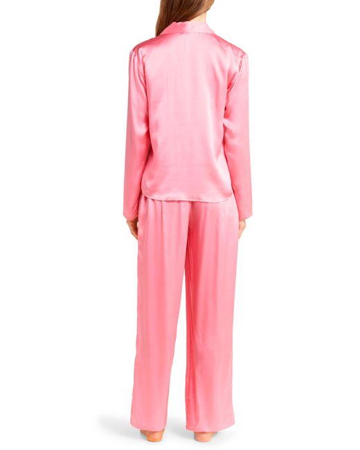 Nordstrom Pink Washable Silk Pajamas