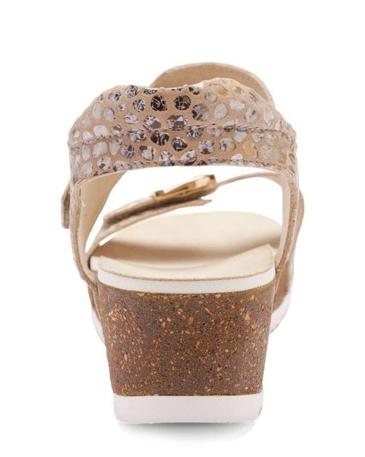 Ara Natural Nova Platform Wedge Sandal