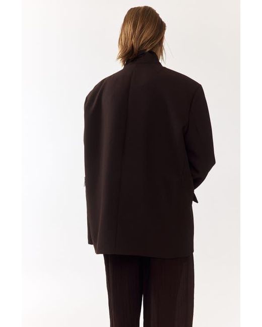H&M Black Belted Blazer