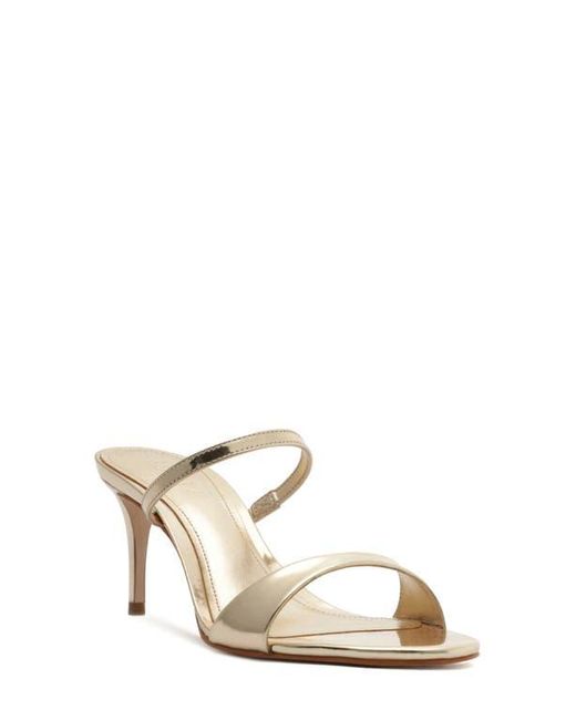 SCHUTZ SHOES Natural Jessica Slide Sandal