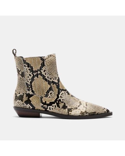 MARC NOLAN Women's Brown Savannah Ankle Boots