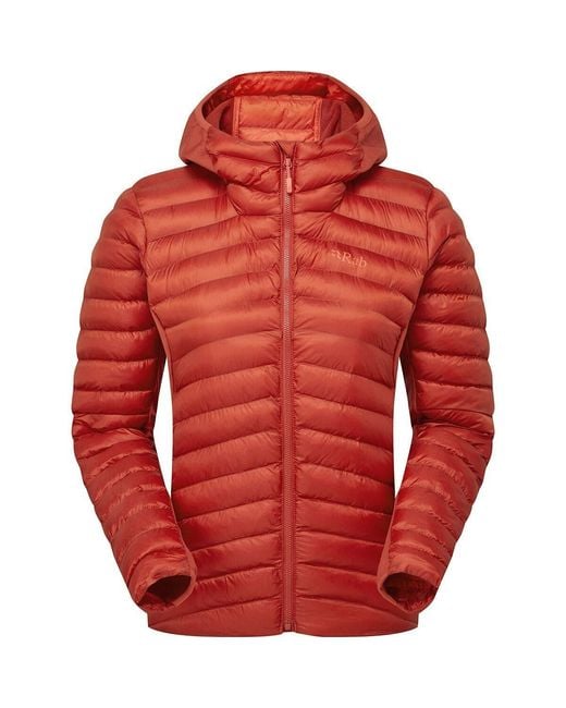 Rab Red Cirrus Flex 2.0 Hooded Jacket