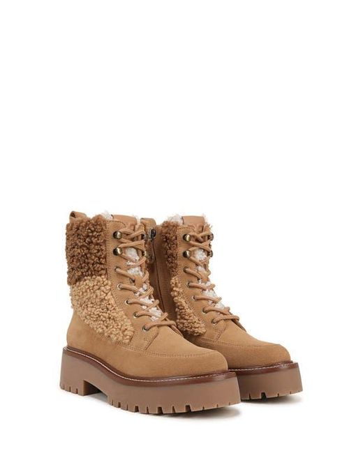 Sam Edelman Brown Elliot Faux Shearling Boot