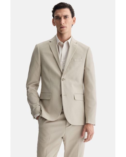 H&M Natural Slim Fit Jacket for men