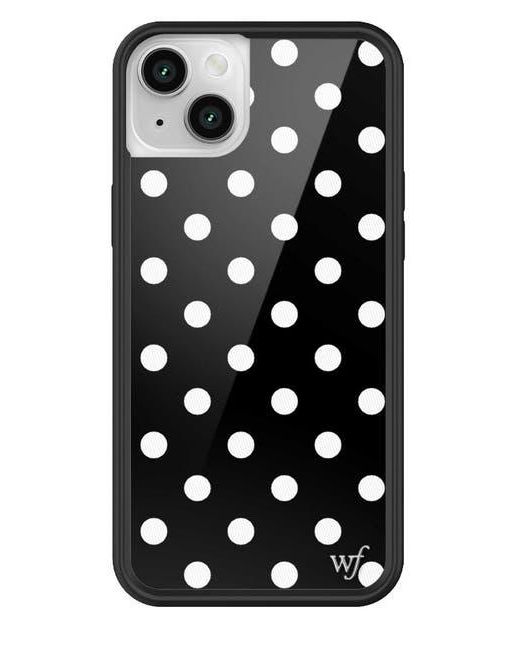 Wildflower Cases Black Polka Dot