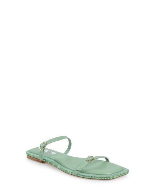 Zigi Green Two-Strap Sandal