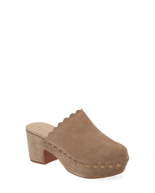 Chocolat Blu Brown Gemini Platform Clog