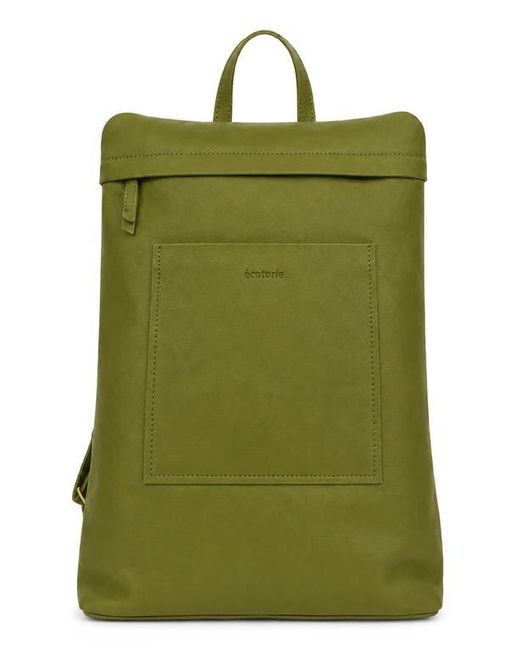 Écotorie Green Willow Leather Backpack