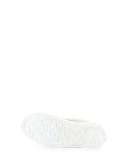 Bos. & Co. White Maya Platform Sneaker