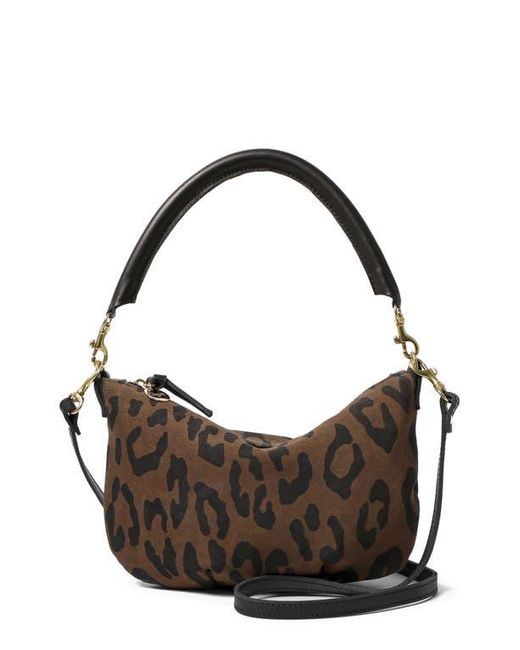 Clare V. Brown Petit Moyen Woven Messenger Bag