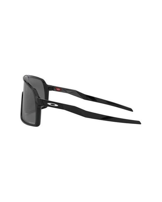 Oakley Gray 60Mm Wrap Shield Sunglasses