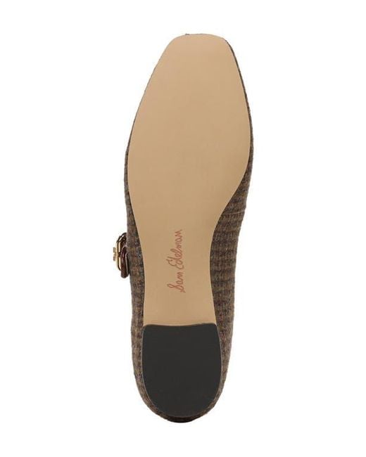 Sam Edelman Brown Michaela Mary Jane Flat