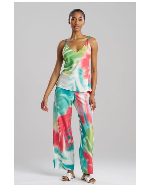 Natori White Usami Cami Pj Set