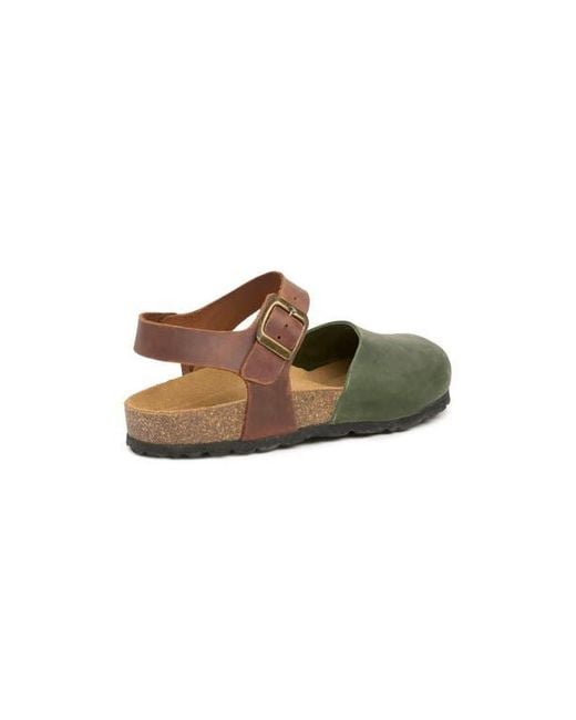 Celtic & Co. Green Closed Toe Sandal
