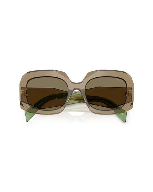 Prada Multicolor 55Mm Square Sunglasses