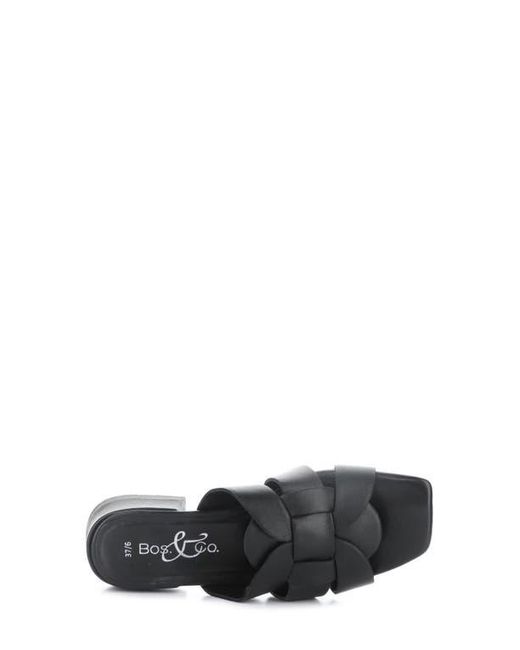 Bos. & Co. Gray Ellis Slide Sandal
