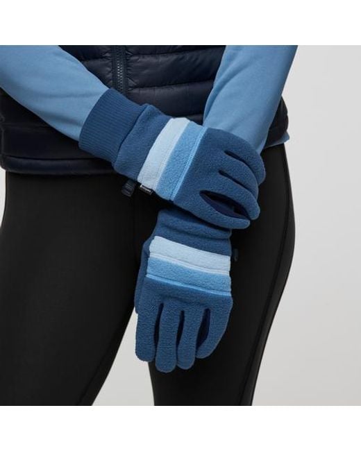COTOPAXI Blue Teca Fleece Gloves