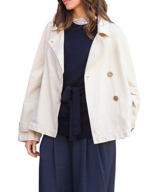 Celtic & Co. Blue Canvas Swing Jacket
