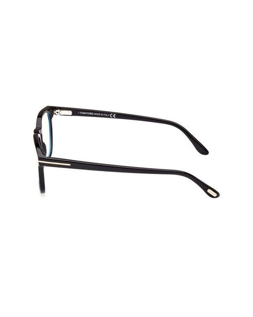 Tom Ford Brown 53Mm Square Light Blocking Glasses for men