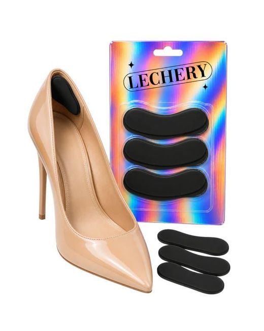 LECHERY Blue 3-Pack Heel Liners