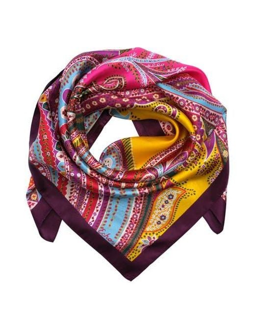 Echo Pink Parlor Paisley Square