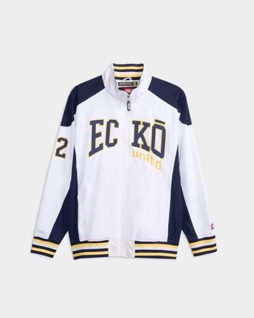 Ecko' Unltd Blue Track Is Back Jacket for men