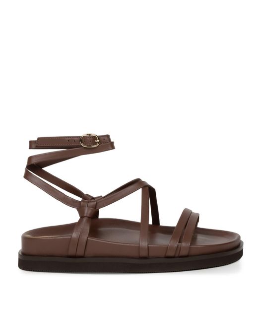 Bobbies Brown Salina Flat Sandals