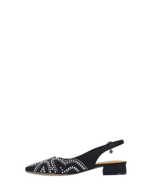 J. Reneé Blue Nicolette Slingback Flat