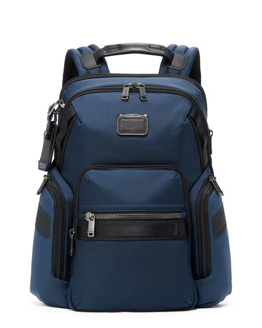 Tumi Blue Navigation Backpack