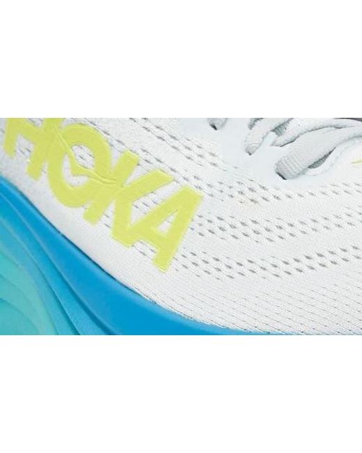 Hoka One One Blue Bondi Running Shoe for men