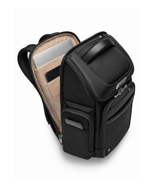 Briggs & Riley Black @Work Medium Widemouth Backpack
