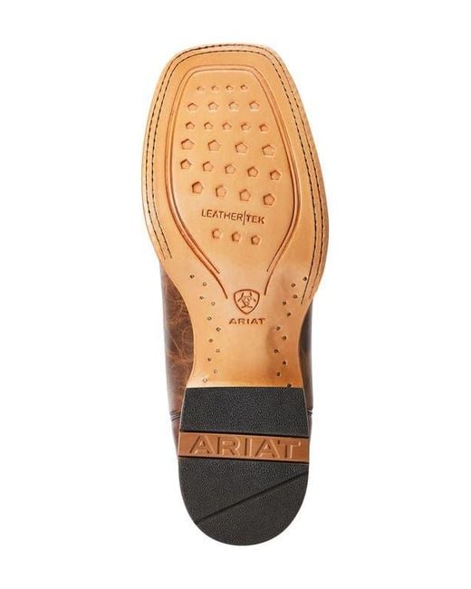Ariat Brown Point Ryder Western Boot for men
