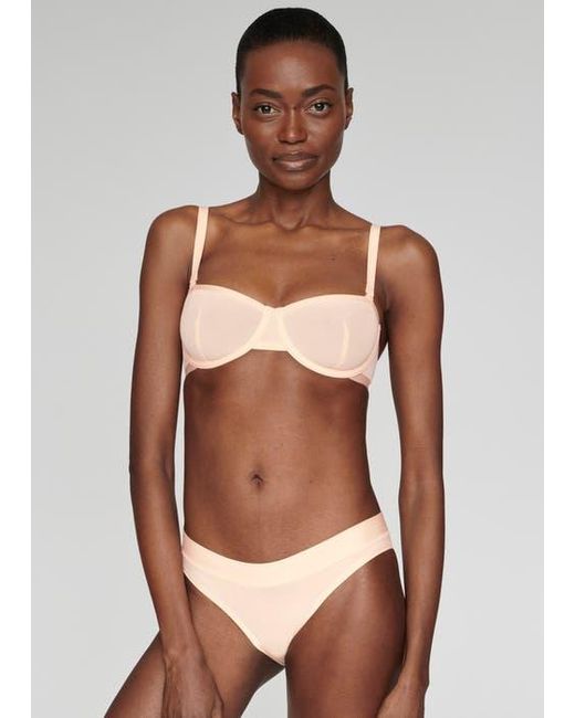 CUUP Natural The Balconette Mesh Underwire Bra