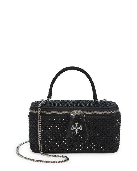 【Tory Burch】国内発送★Kira Satin Hot Fix Vanity Case Tory Burch】国内発送☆Kira Satin Hot Fix Vanity Case