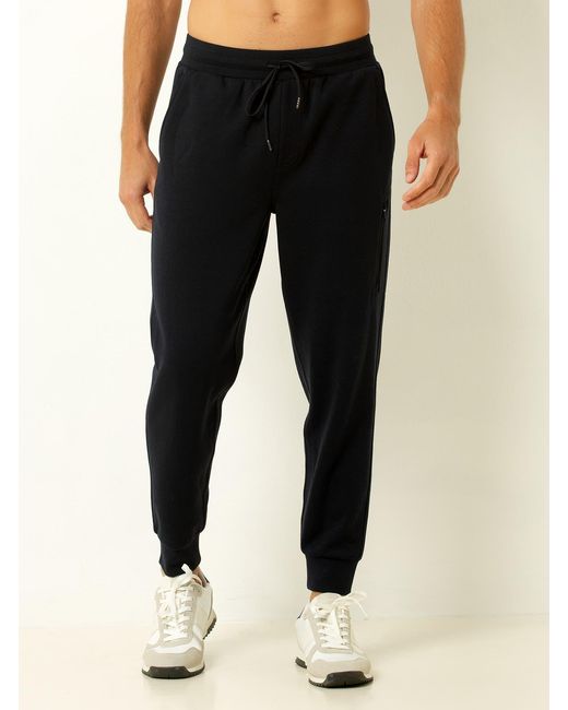Single Stitch Black Classic Drawstring Jogger for men